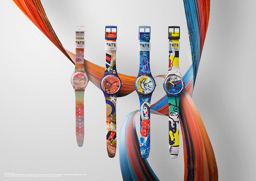 Swatch porta sugli orologi sette capolavori delle gallerie Tate di Londra