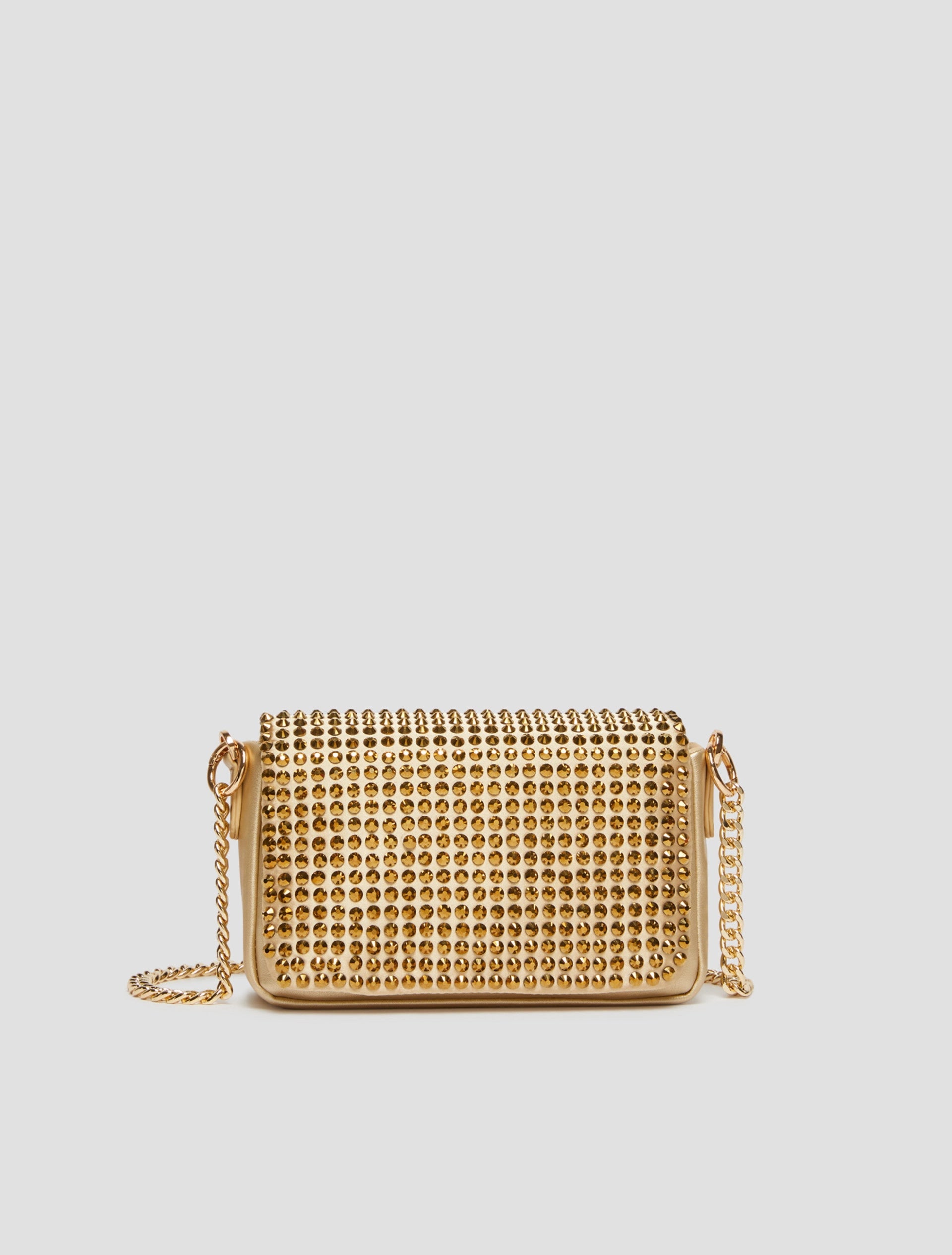 Borsa pochette con Strass e Tracolla – WEMAX - Main Image