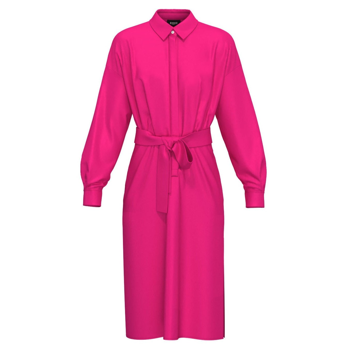 Abito Lungo Collo Camicia – WEMAX - Main Image