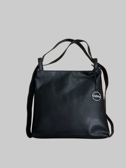 BORSA DI KARMA GRANDE TESSUTO MARTELLATO