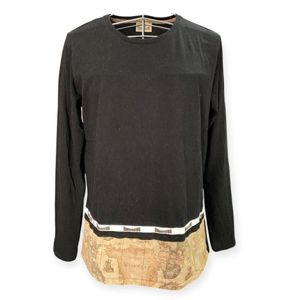 Maglia basic con fondo stampa Prima Classe ALVIERO MARTINI