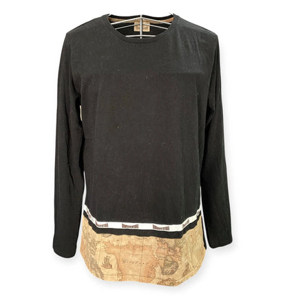 Maglia basic con fondo stampa Prima Classe ALVIERO MARTINI