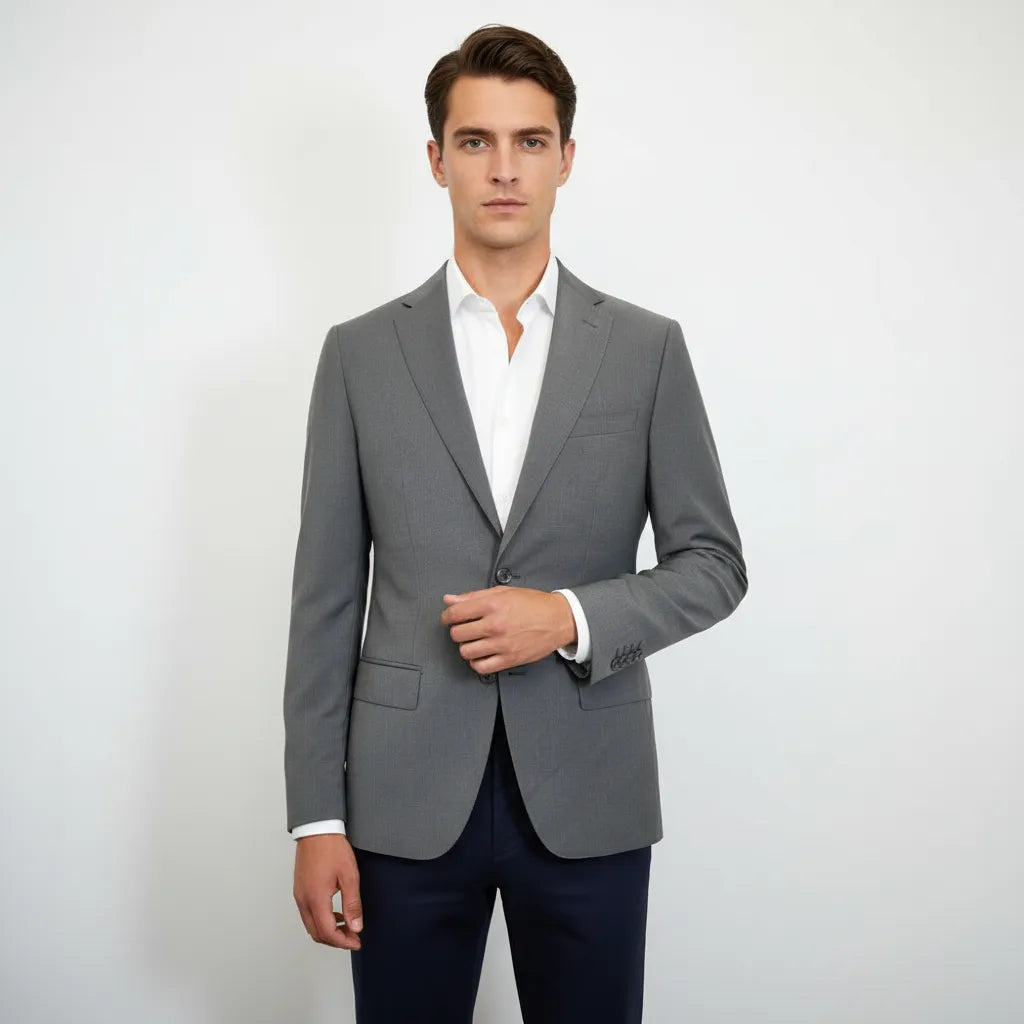 GIACCA 01-VALENTINO DUE BOTTONI REVER CLASSICO