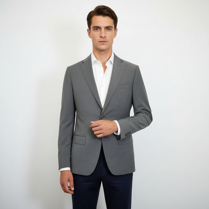 GIACCA 01-VALENTINO DUE BOTTONI REVER CLASSICO