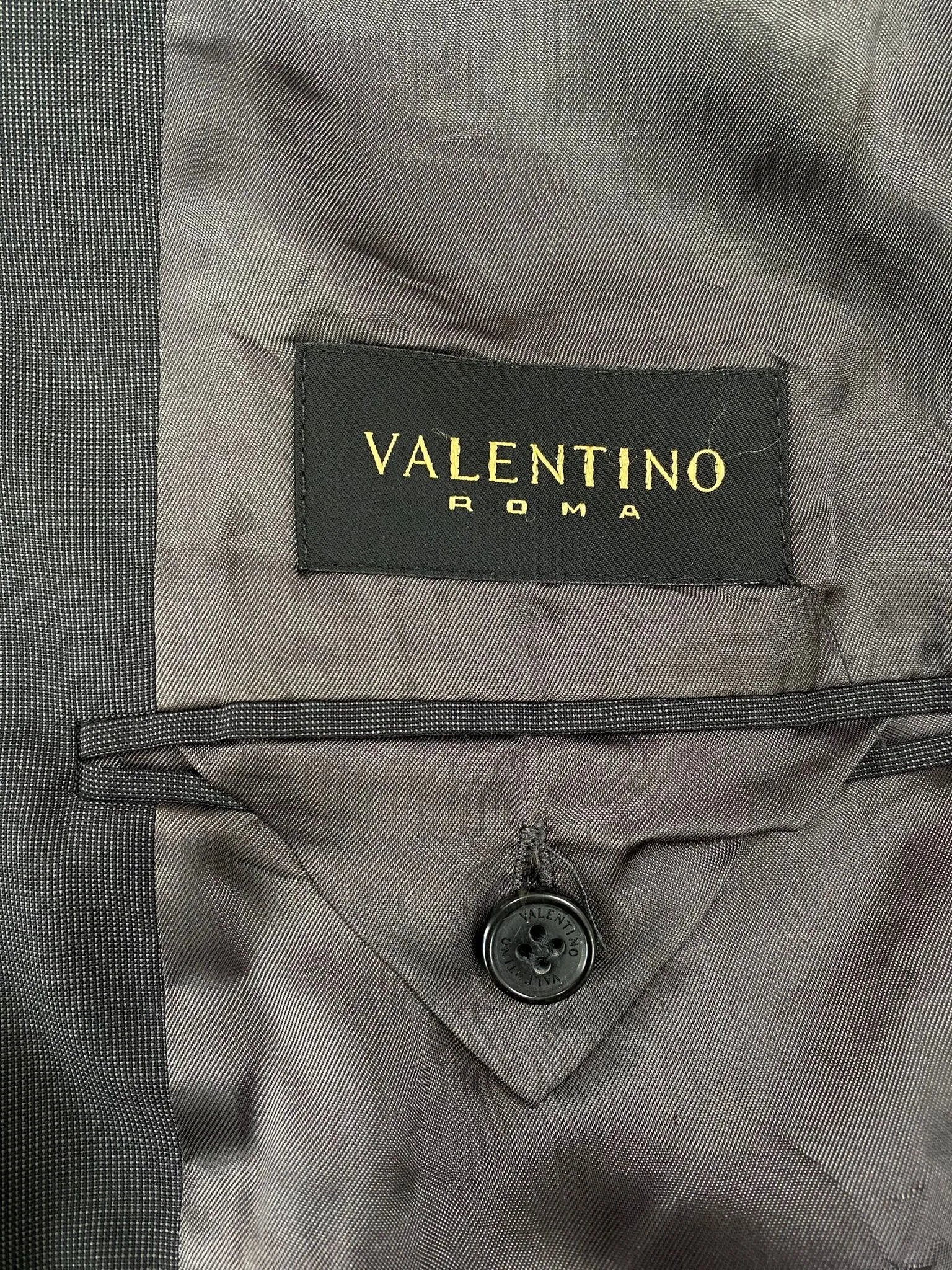 Giacca monopetto con due bottoni con rever classico VALENTINO
