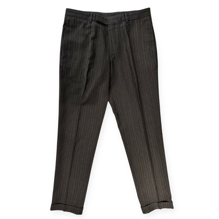 Pantalone gessato in lana ZEGNA