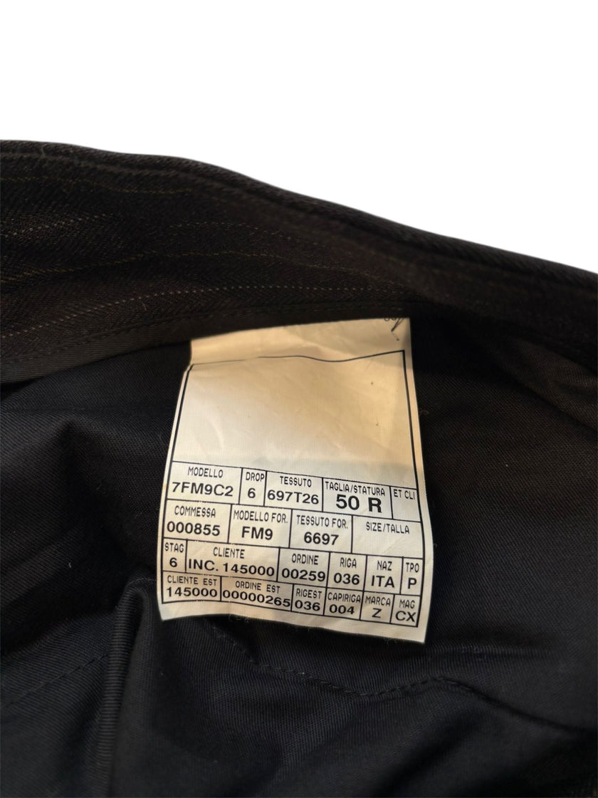 Pantalone gessato in lana ZEGNA