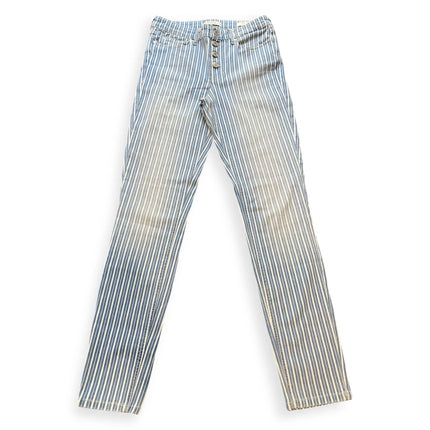 Jeans con quattro bottoni a righe GUESS