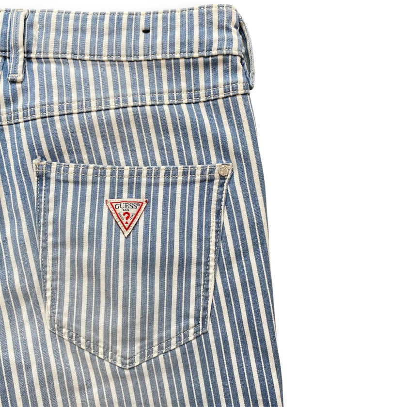 Jeans con quattro bottoni a righe GUESS