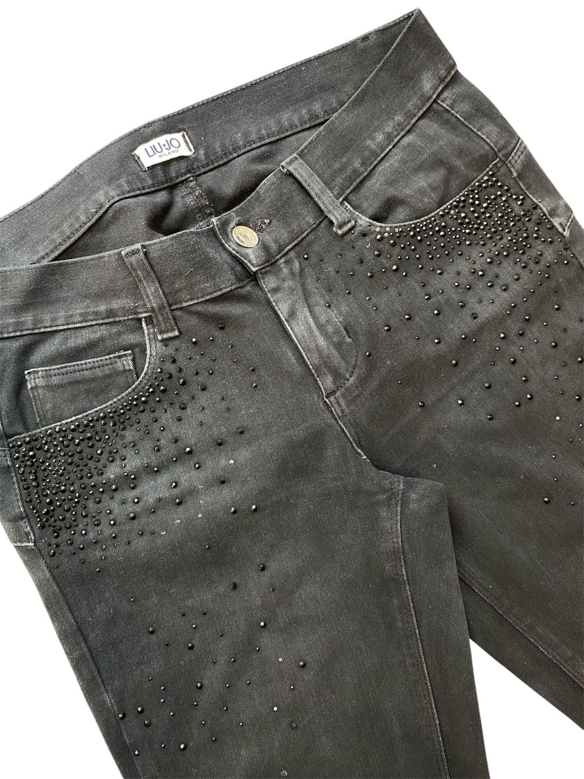 Jeans con dettagli in strass LIU JO