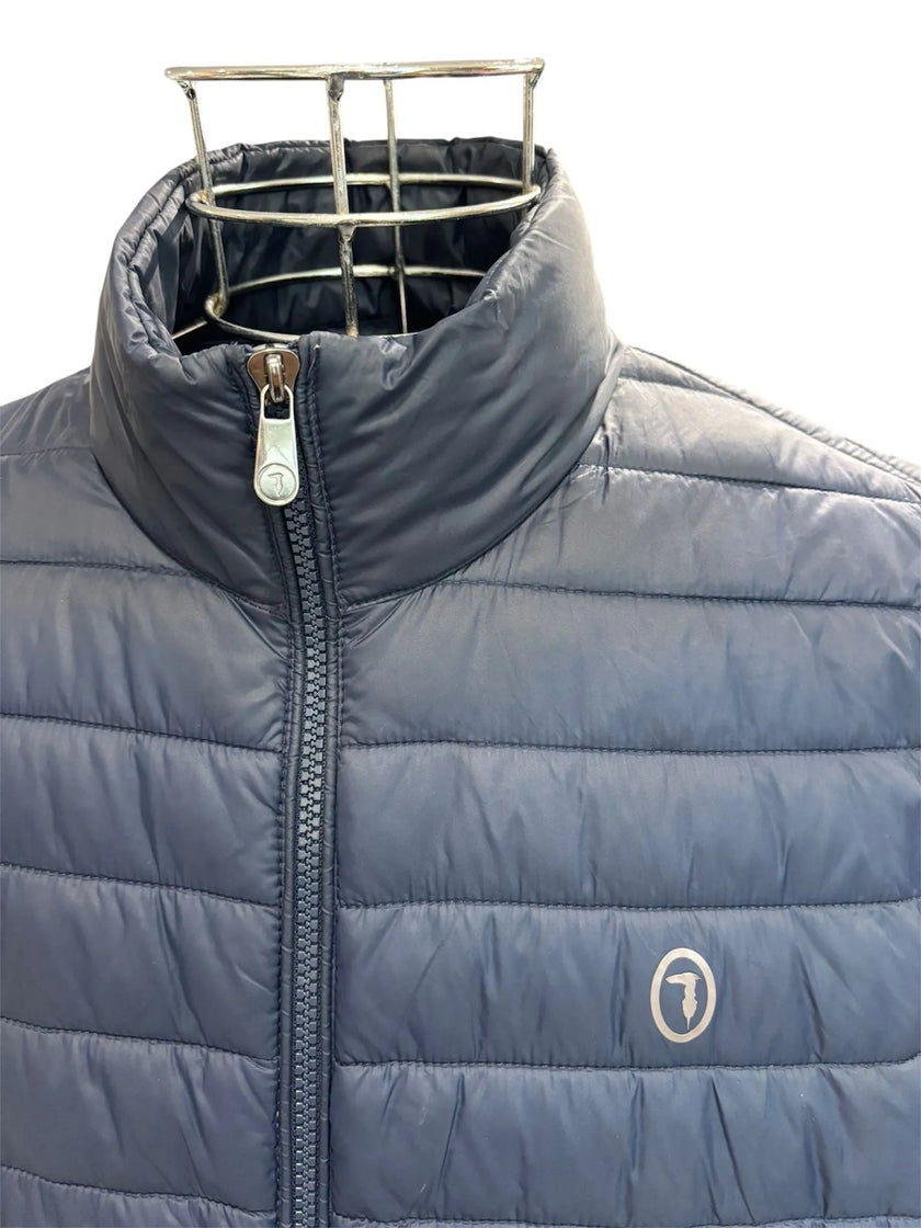 Piumino con logo TRUSSARDI