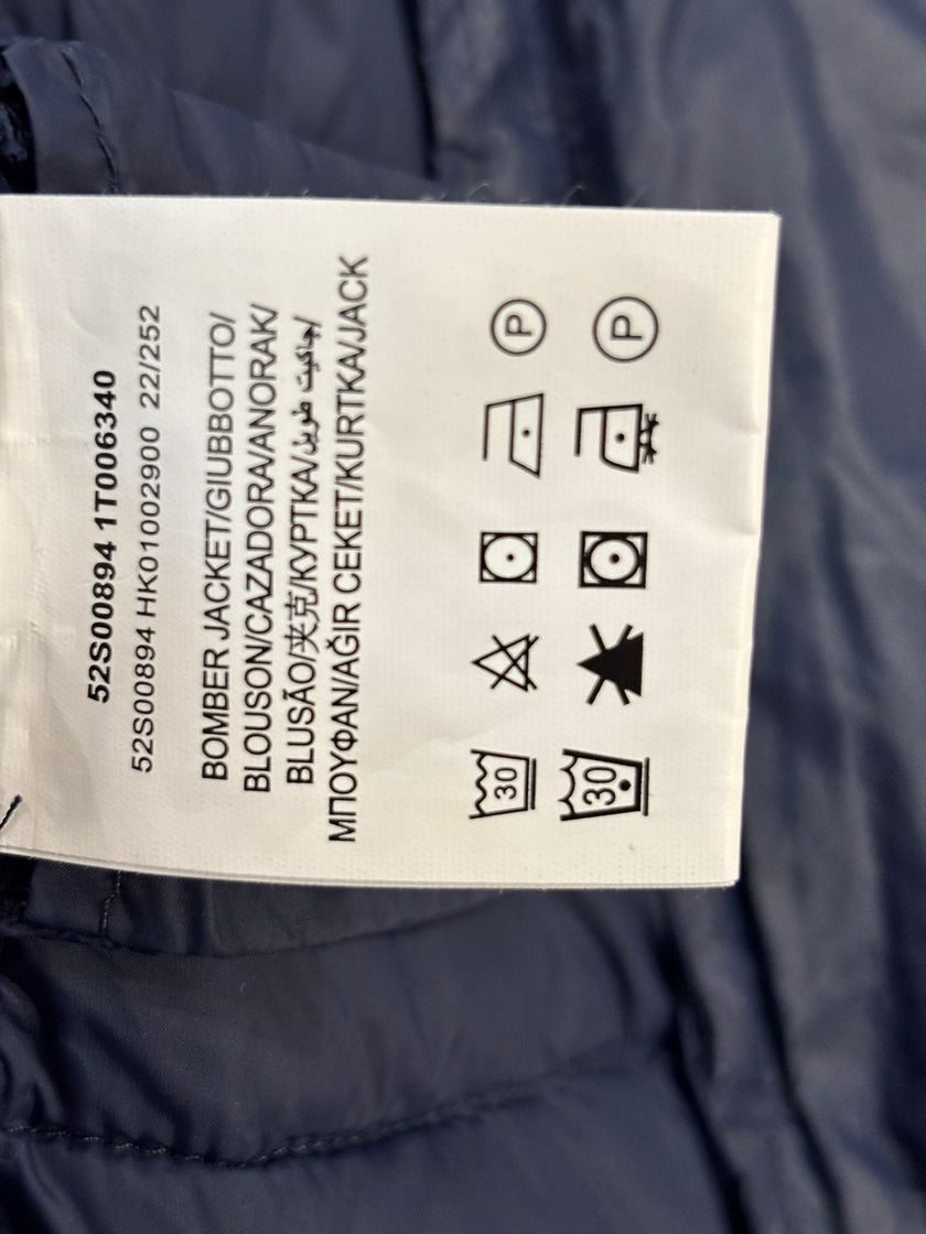 Piumino con logo TRUSSARDI