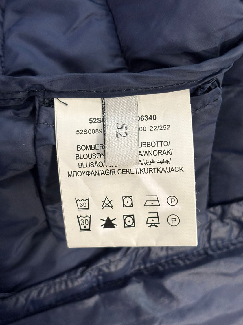 Piumino con logo TRUSSARDI