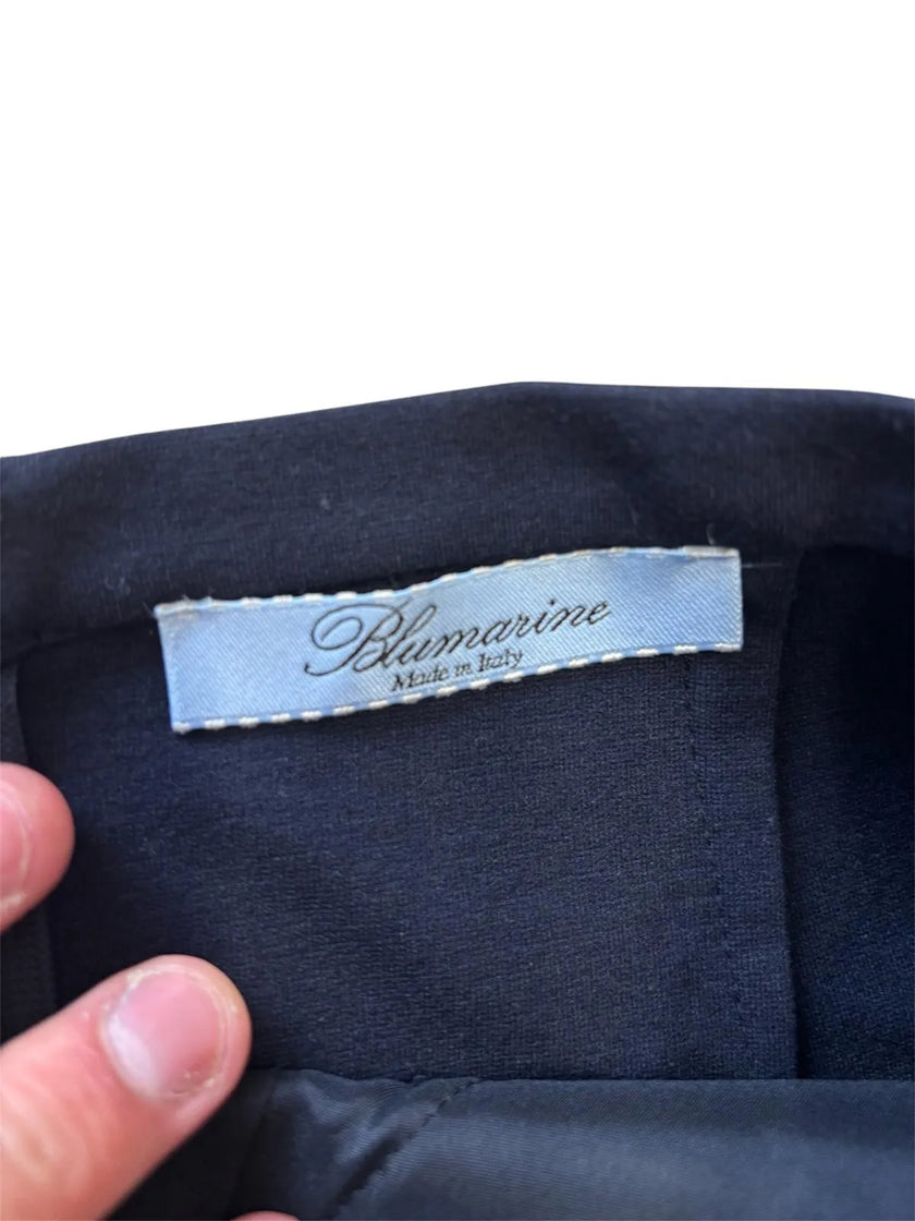 Gonna a tubino dritta con tasche laterali BLUMARINE BLU GIRL