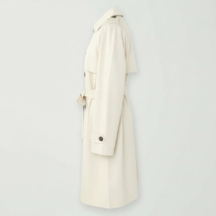Trench con cintura e bottoni a contrasto MAXMARA