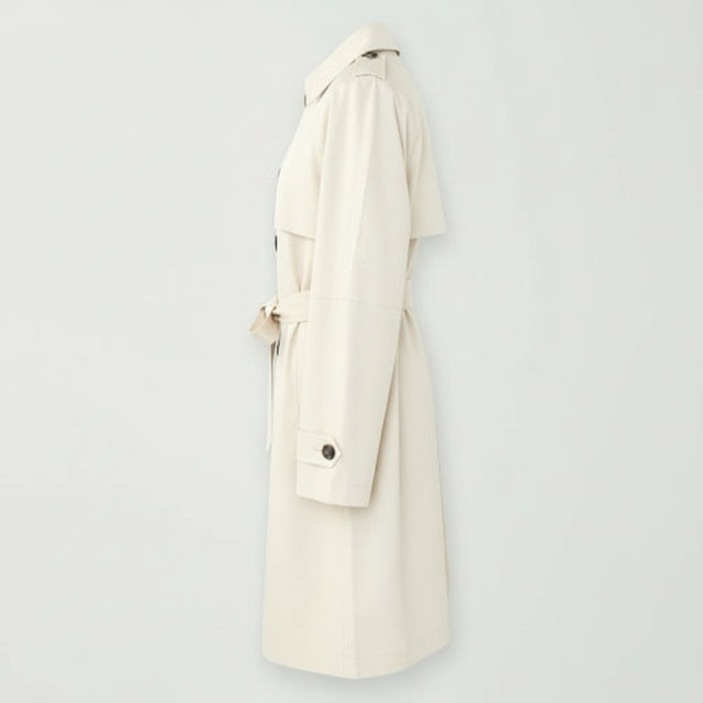 Trench con cintura e bottoni a contrasto MAXMARA