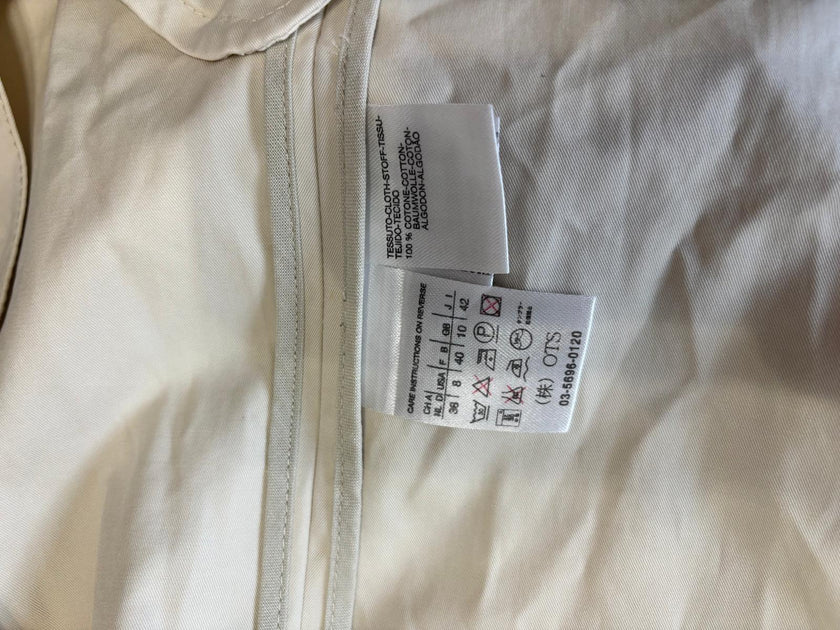 Trench con cintura e bottoni a contrasto MAXMARA