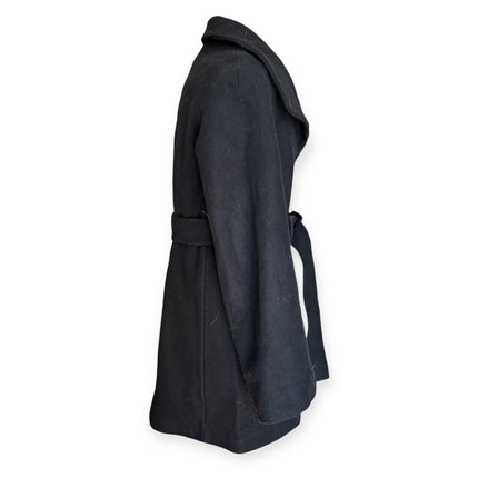 Cappotto doppiopetto con cintura e collo ampio PINKO