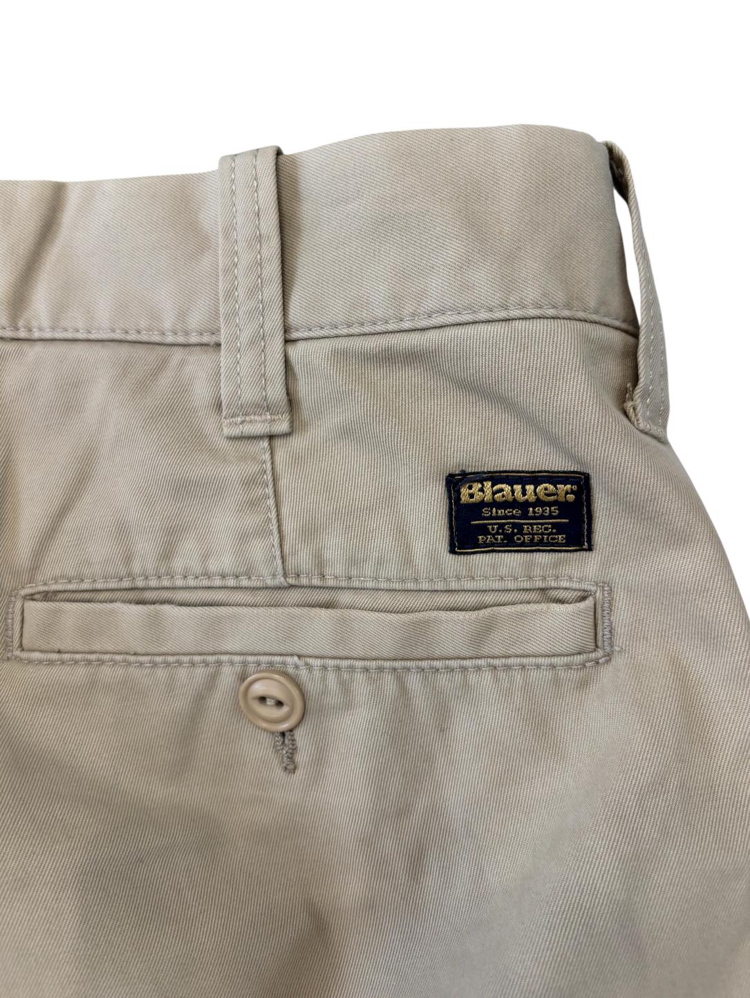 Pantalone chino con cuciture a zigzag lungo la tasca BLAUER