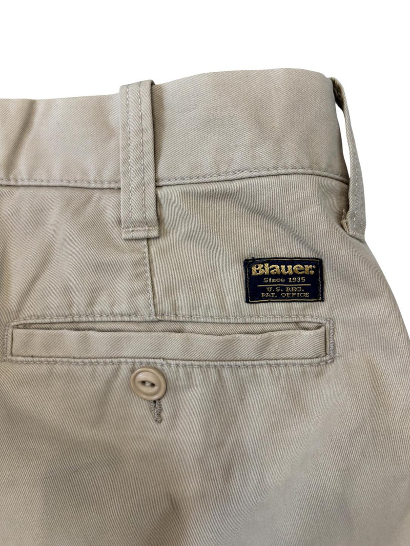 Pantalone chino con cuciture a zigzag lungo la tasca BLAUER