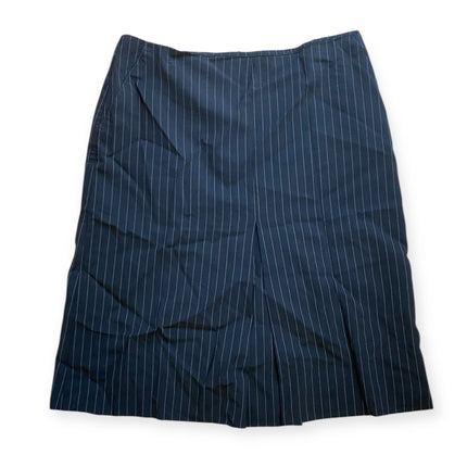 Gonna gessata taglio dritto