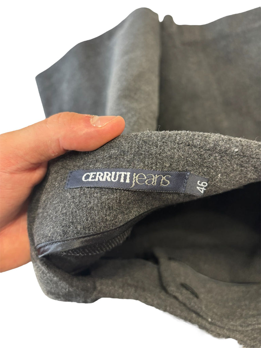 Gonna portafoglio dal taglio dritto CERRUTI