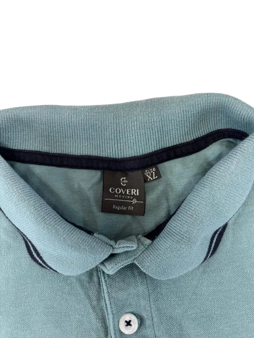 Polo basic con due bottoni e logo 06:26