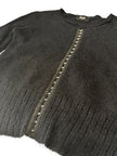 Cardigan a maglia fine con orlo e polsini a costine DOLCE&GABBANA