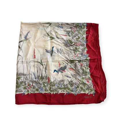 Foulard con macro fantasia GUCCI