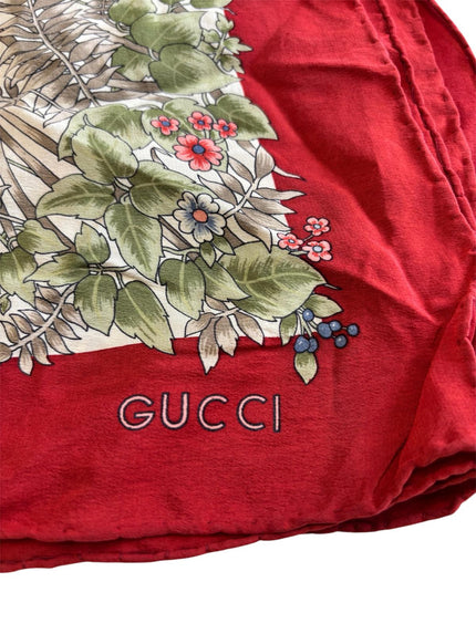 Foulard con macro fantasia GUCCI