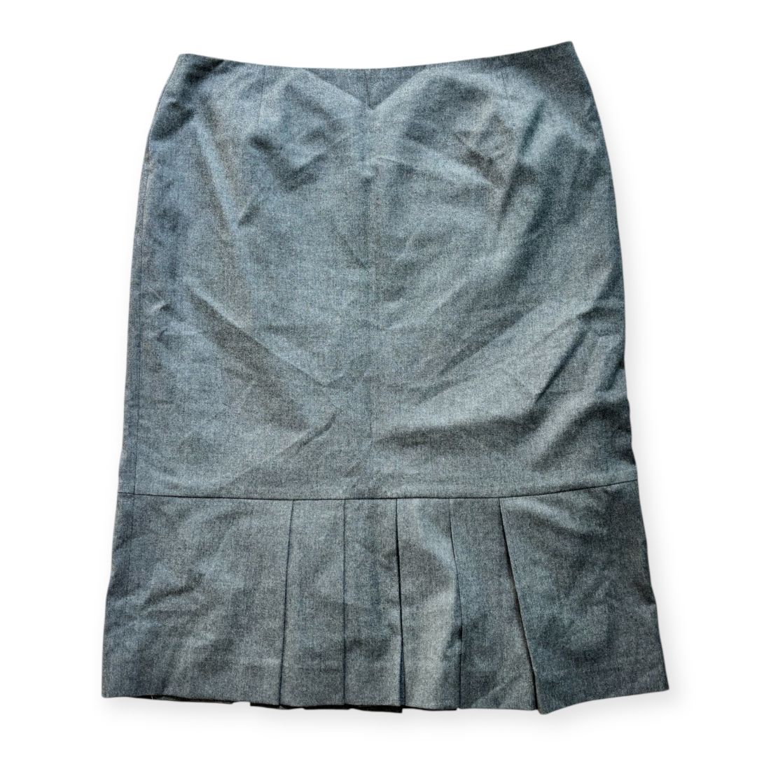 Gonna con balza a pieghe sul fondo KRIZIA