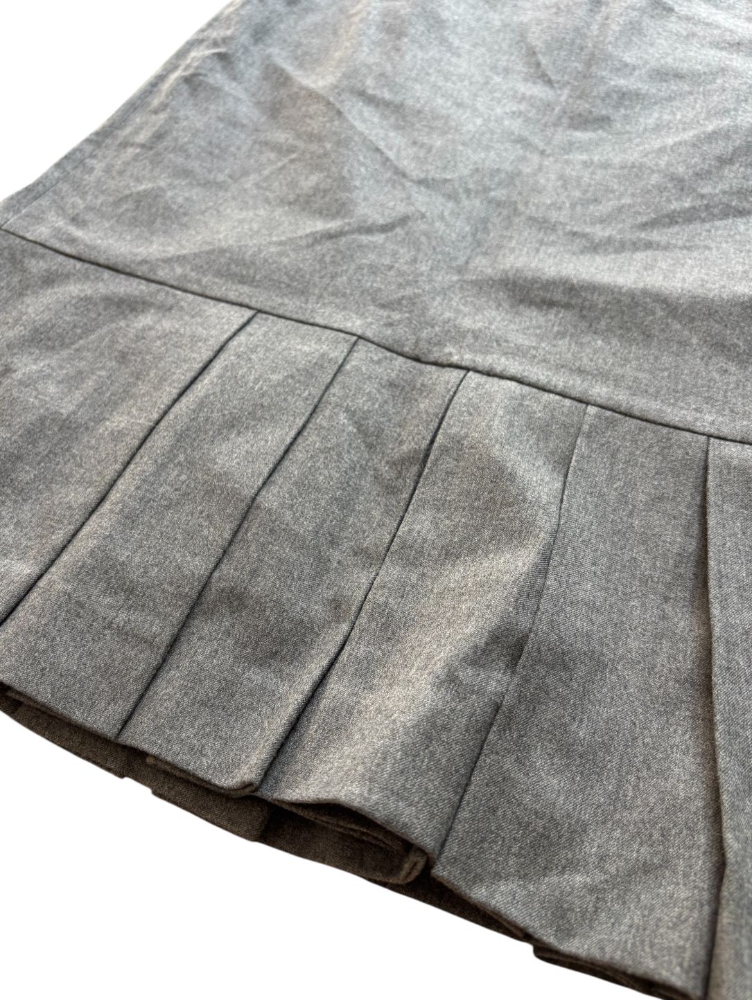 Gonna con balza a pieghe sul fondo KRIZIA