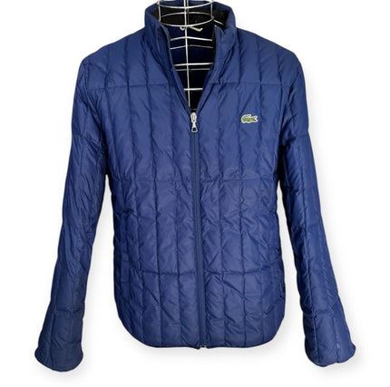 Giubbino trapuntato con logo