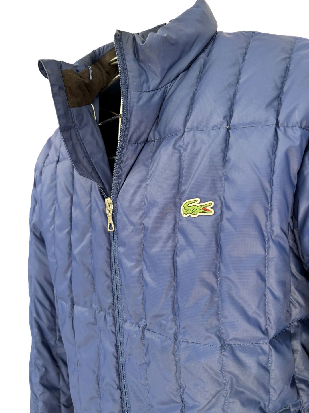 Giubbino trapuntato con logo