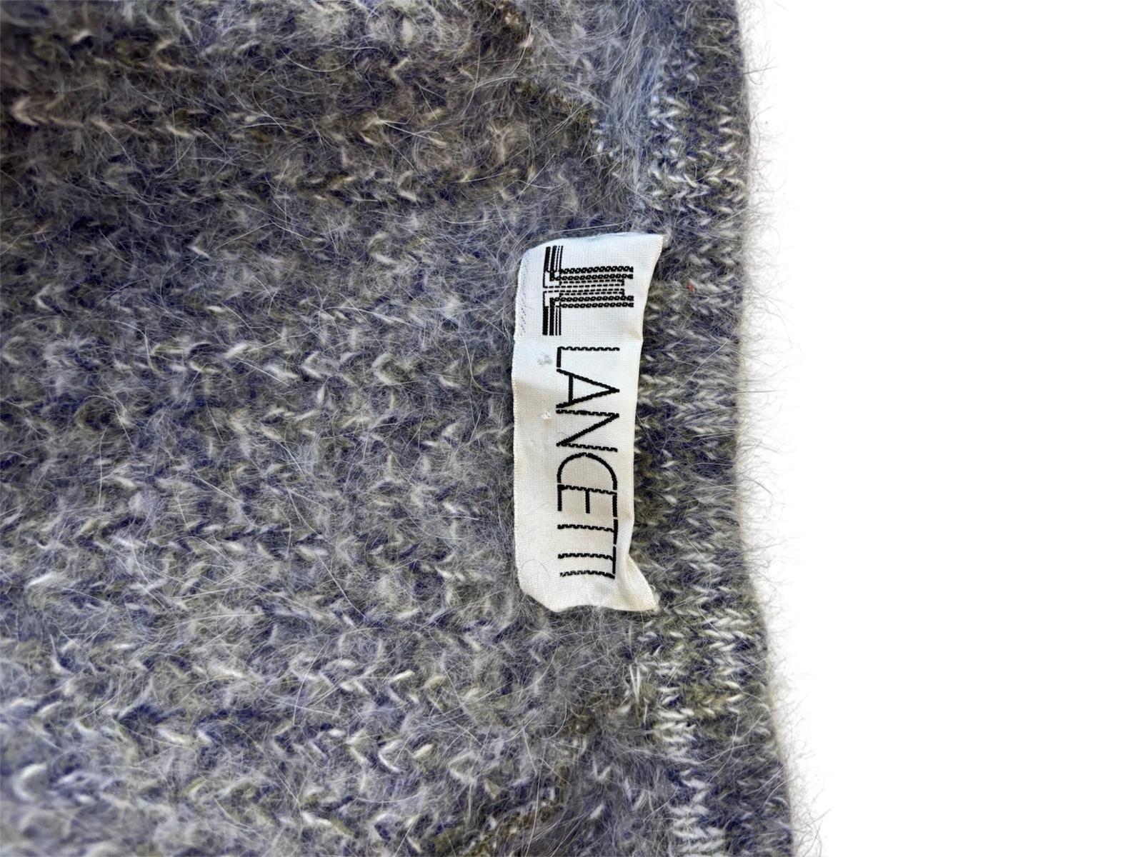 Cardigan corto aperto con tessuto morbido LANCETTI