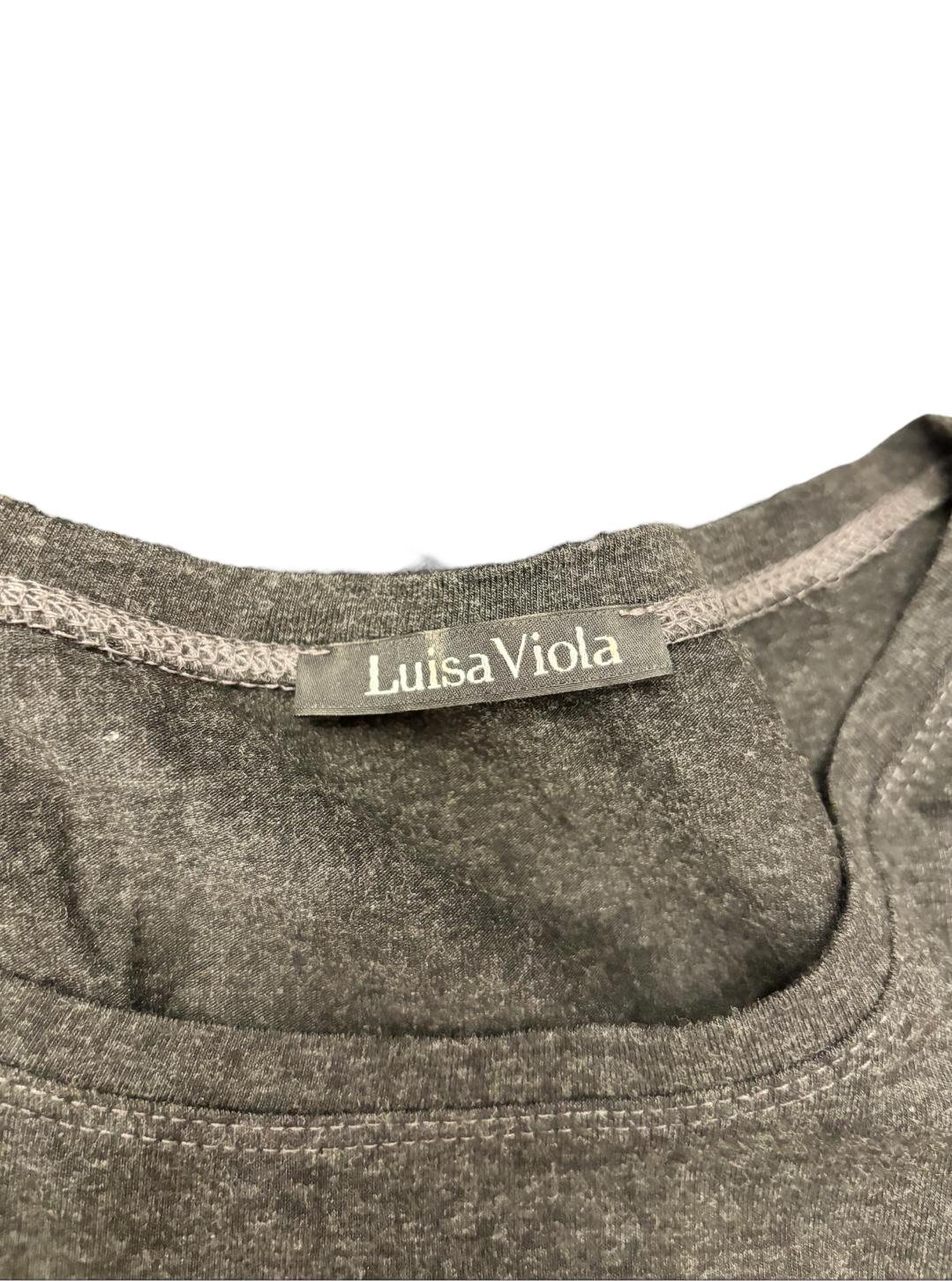 Maglia maniche lunghe con dettagli in strass