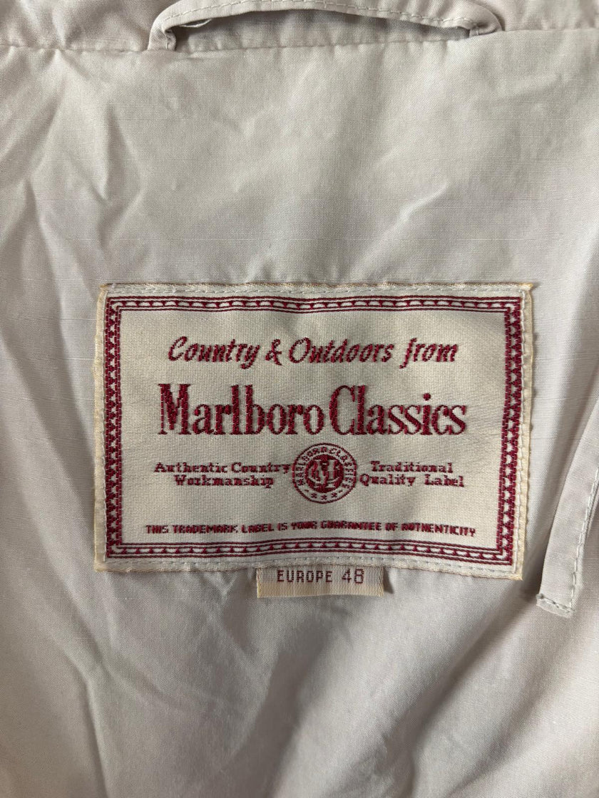 Piumino con collo alto e con tasche nascoste MARLBORO