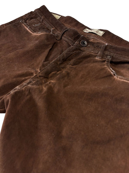 Pantalone effetto vintage con cuciture a contrasto MCS