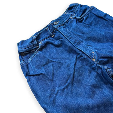 Jeans dritto a vita alta