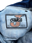 Jeans dritto a vita alta