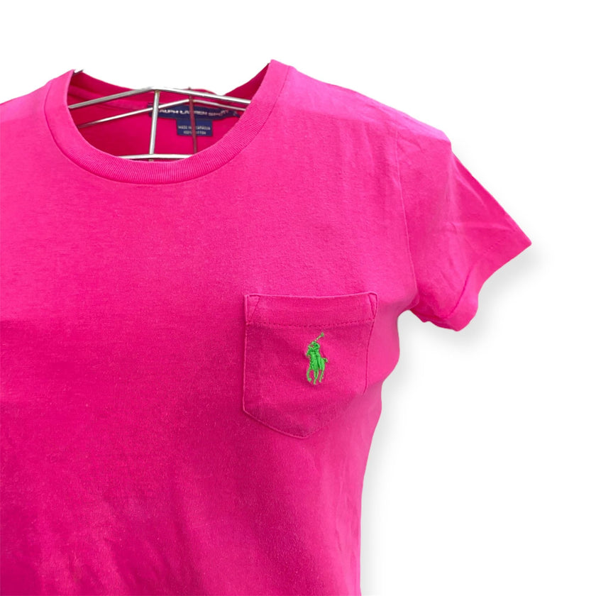 T-shirt basic in cotone con logo RALPH LAUREN SPORT