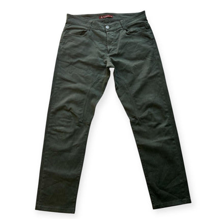 Pantalone gamba dritta con fantasia a righe sottili SIVIGLIA