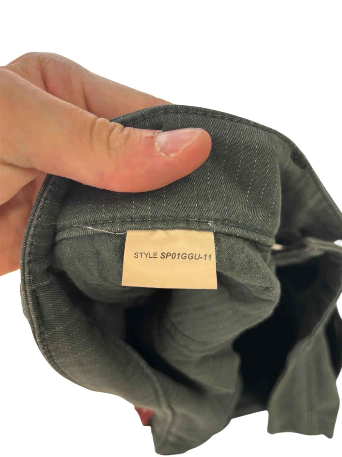 Pantalone gamba dritta con fantasia a righe sottili SIVIGLIA