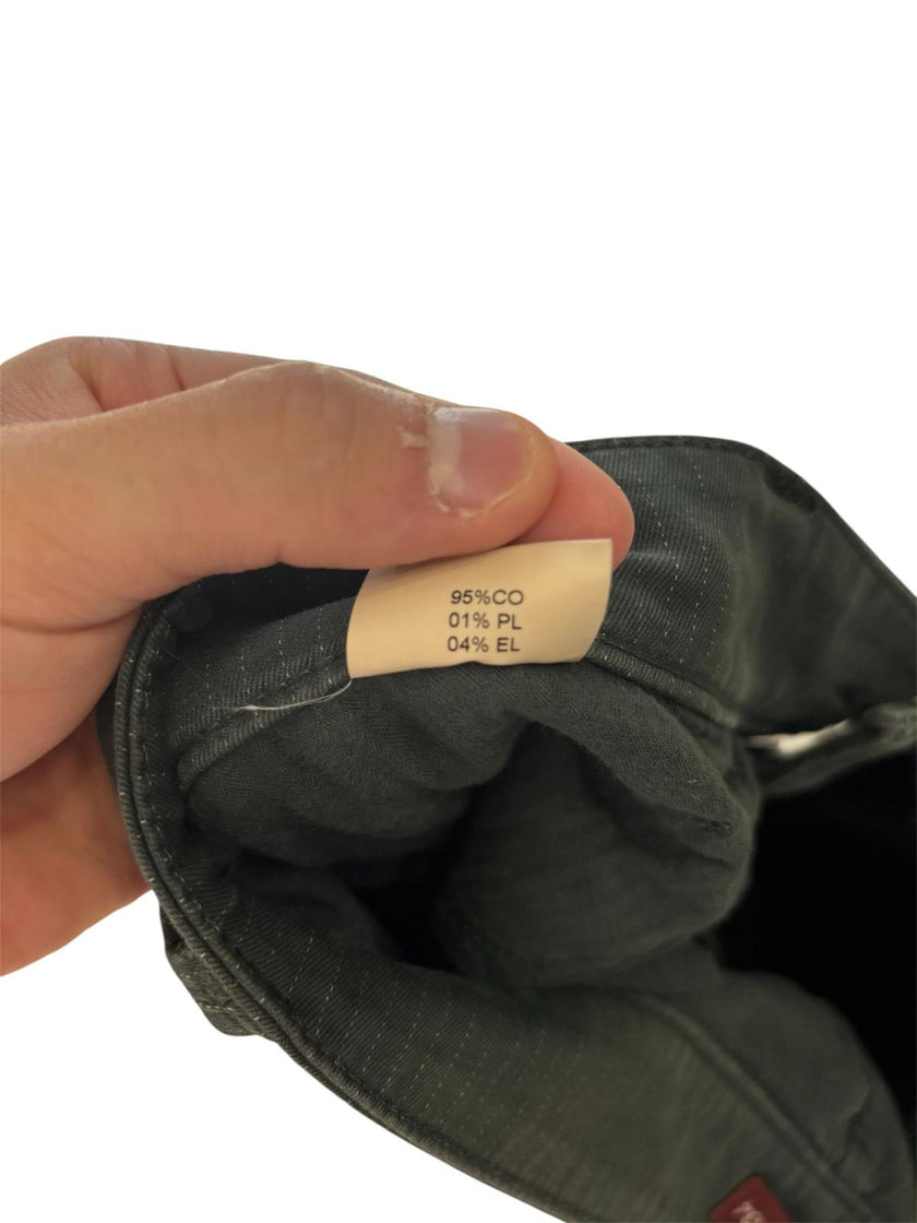 Pantalone gamba dritta con fantasia a righe sottili SIVIGLIA