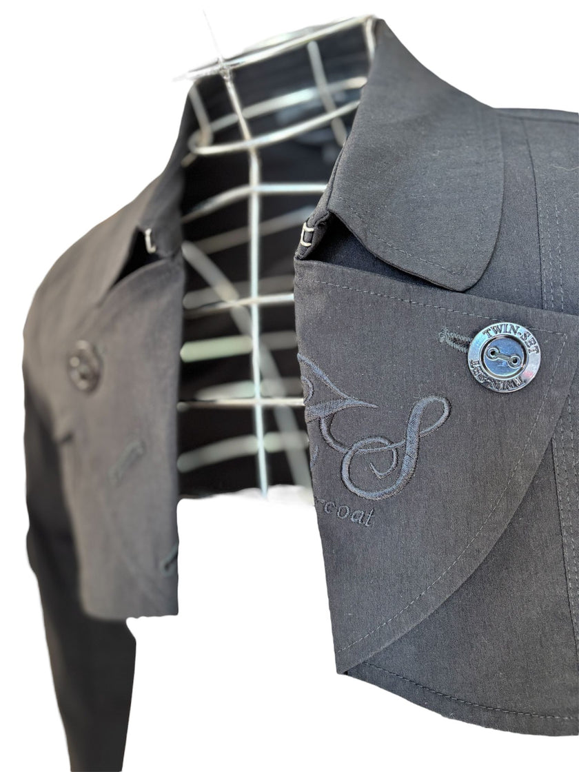 Giacca modello crop con dettagli tono su tono TWINSET ACTITUDE