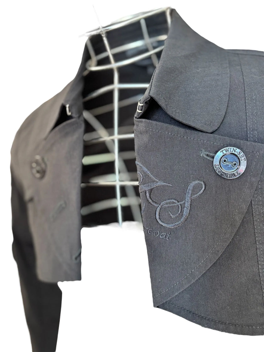 Giacca modello crop con dettagli tono su tono TWINSET ACTITUDE