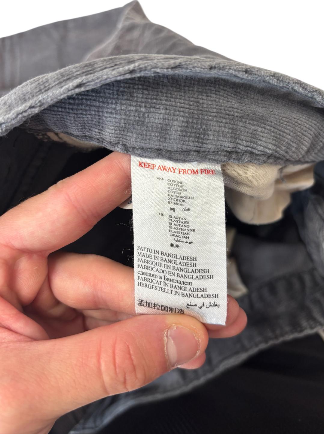 Jeans in velluto a coste sottili GIANMARCO VENTURI