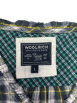Camicia scollo a v a mezza manica con fantasia a quadretti WOOLRICH