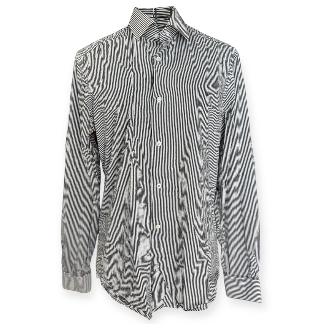 Camicia con fantasia a righe ENRICO COVERI