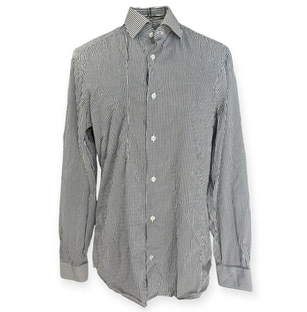 Camicia con fantasia a righe ENRICO COVERI
